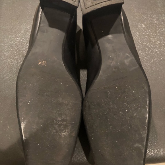 Stuart Weitzman Pewter leather pumps - Picture 4 of 5